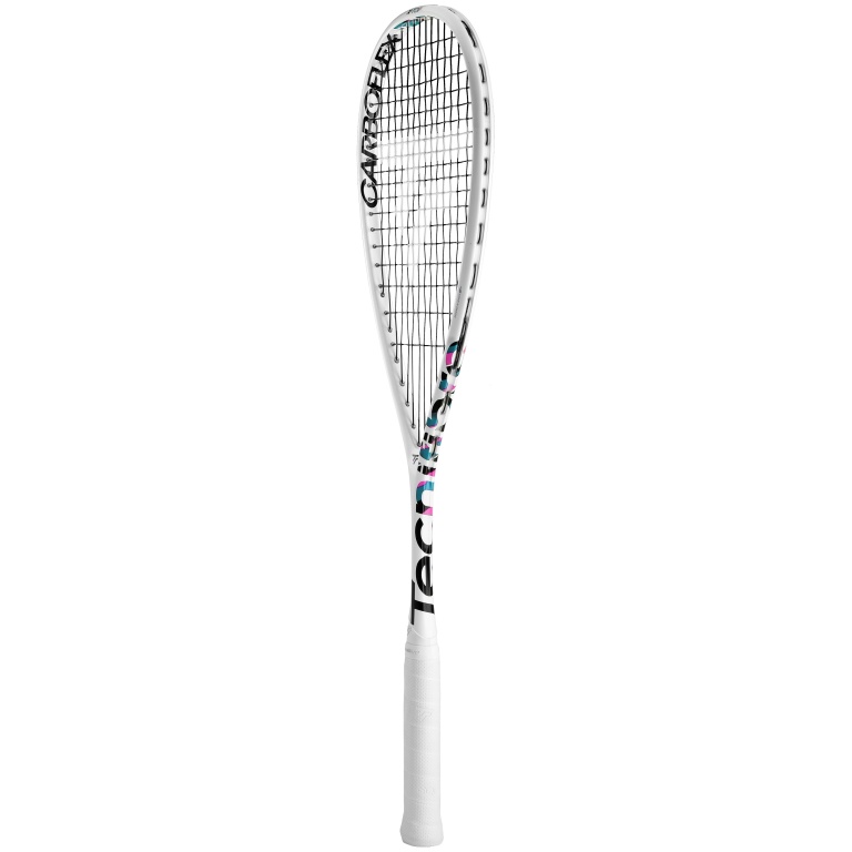 Tecnifibre Squashschläger Carboflex 125 NS X-Top V2 125g/kopflastig 2024 weiss - besaitet -